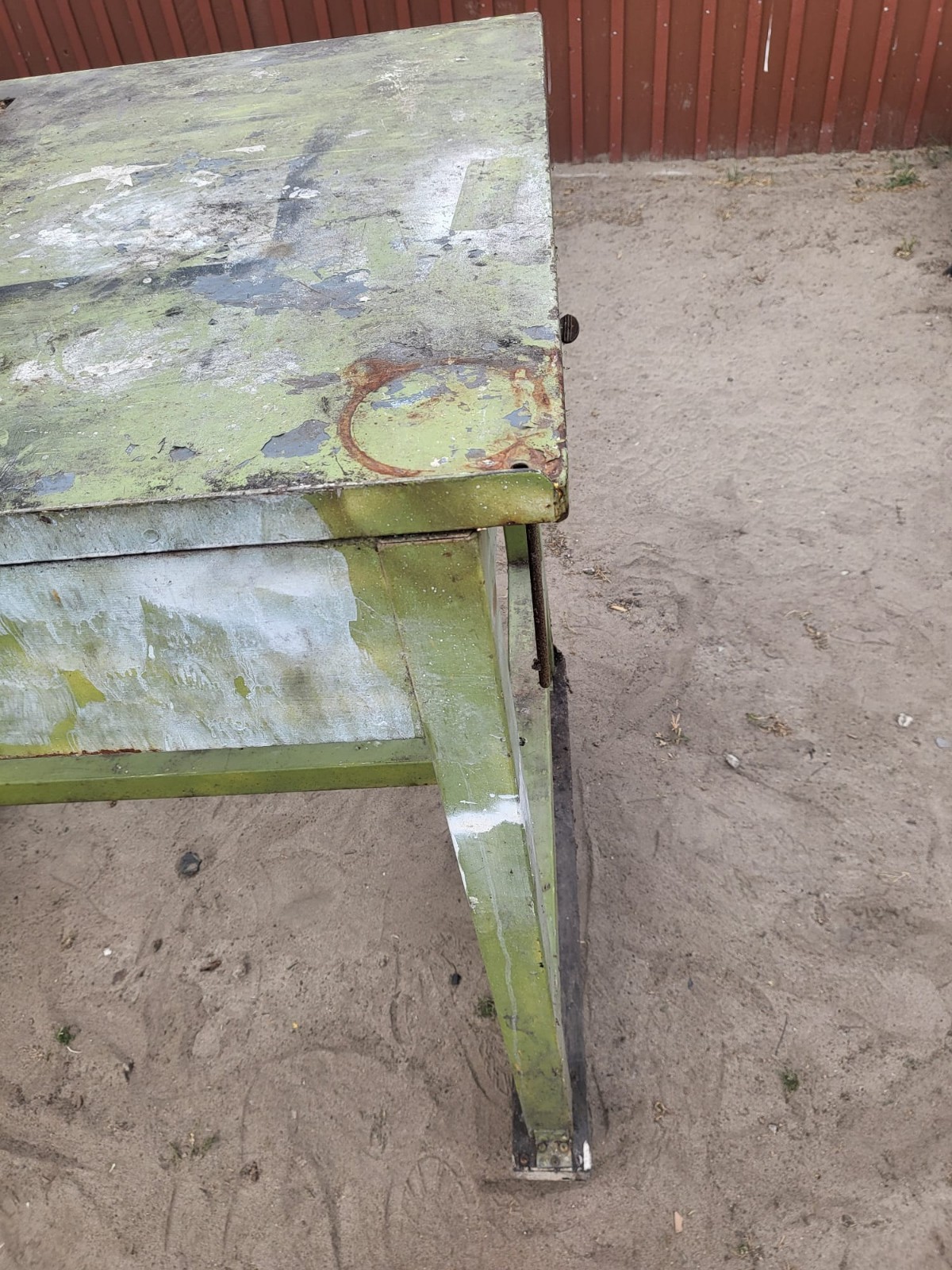 Work Table Station Tilt Top Work Area Bench Shop Garage Tools Tool On Casters