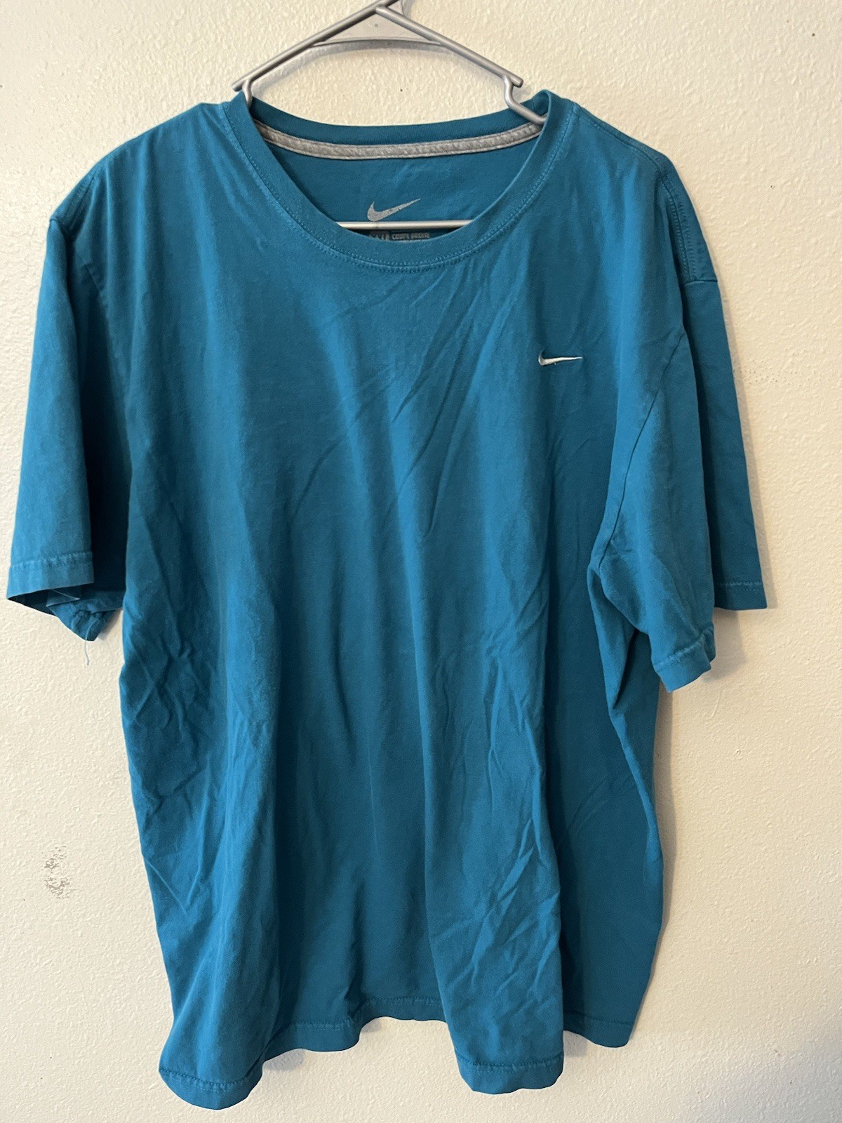 The Nike Tee T-shirt Mens Blue W/ Logo Graphic Size XXL Logo