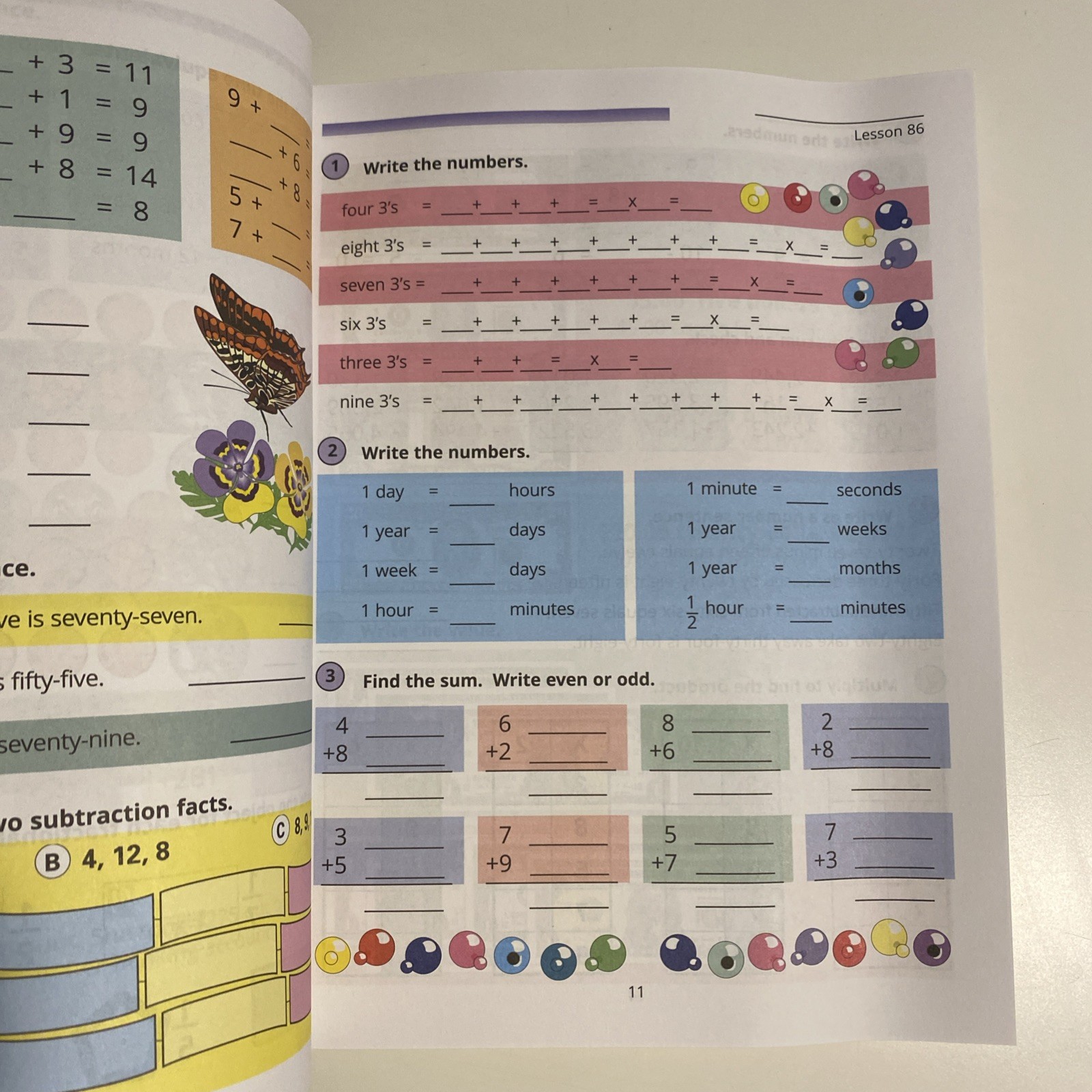 HORIZONS 2nd Grade Math Student Book 2, No Writing