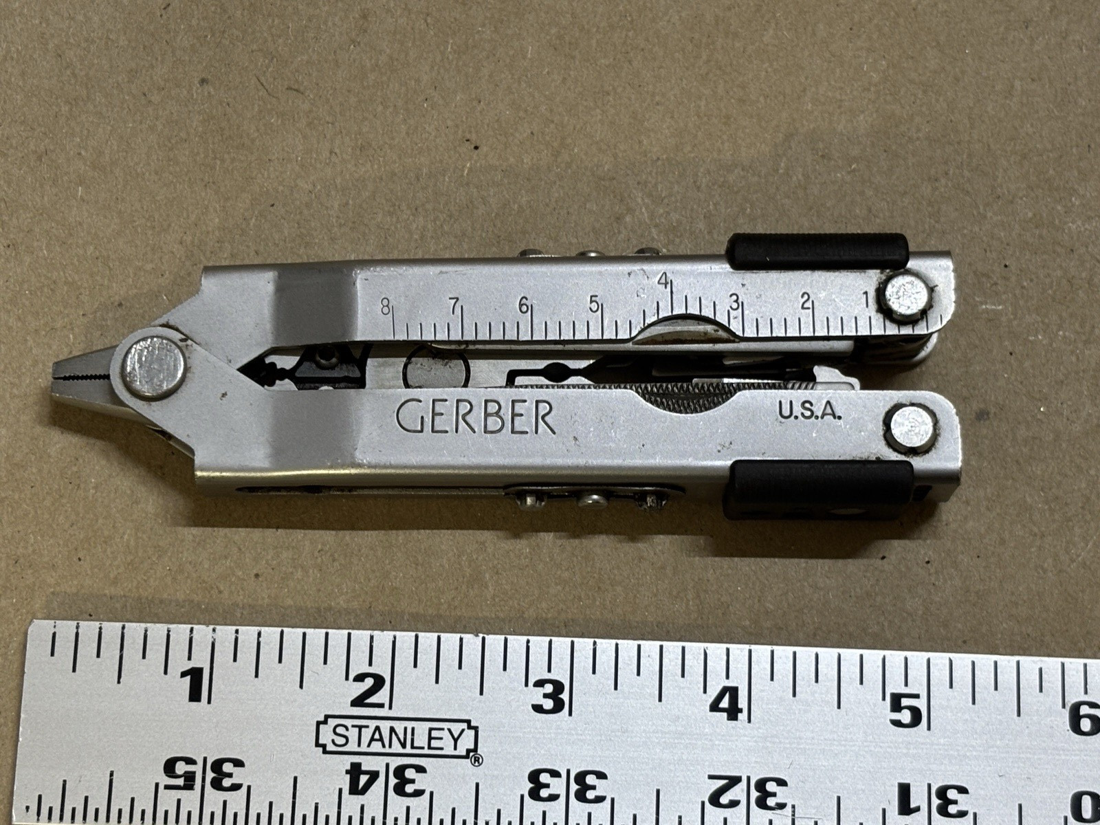 GERBER Multi Plier MP Multitool Slide Open Stainless USA