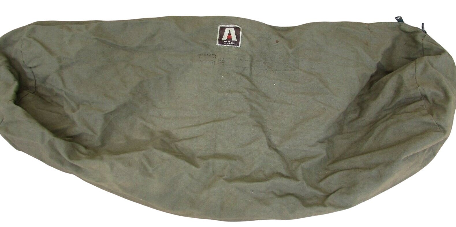 A Line by Academy Vintage Duffle Bag Army Green 30320