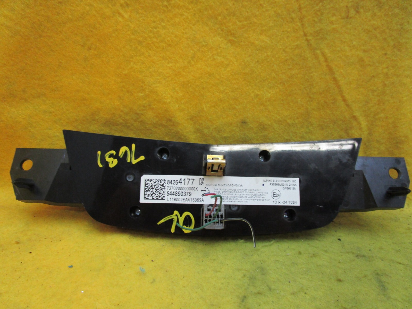 14 2014 Ford Focus AC Heat Temperature Climate Control Switch