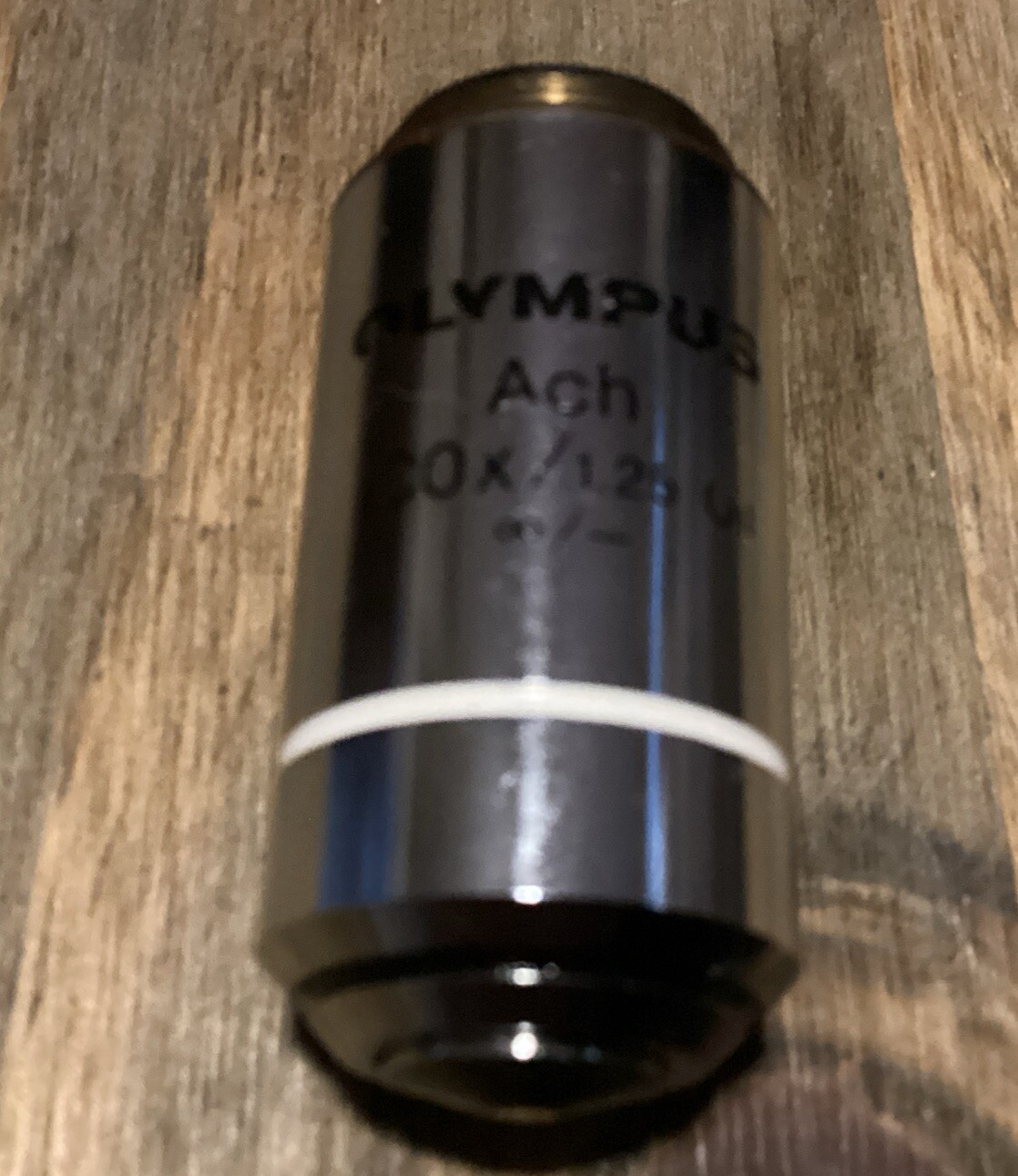Olympus ACH 100x/1.25 Oil Infinity/-, ∞/- Microscope Objective Free Shipping