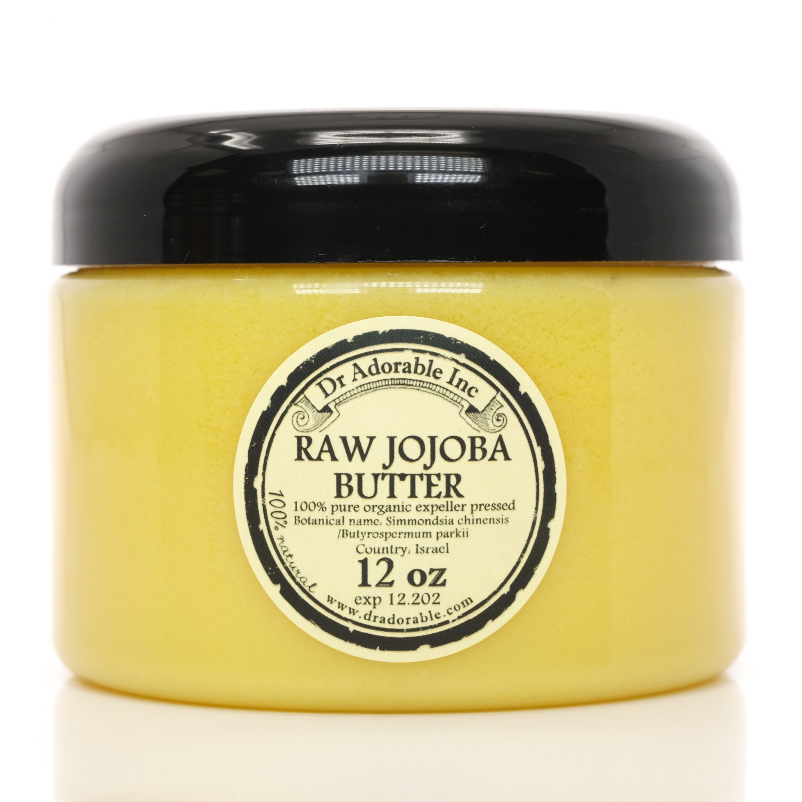 Pure Jojoba Butter Cold Pressed Organic 2 oz 4 oz 8oz 12 oz up to 12 Lb Free S/H
