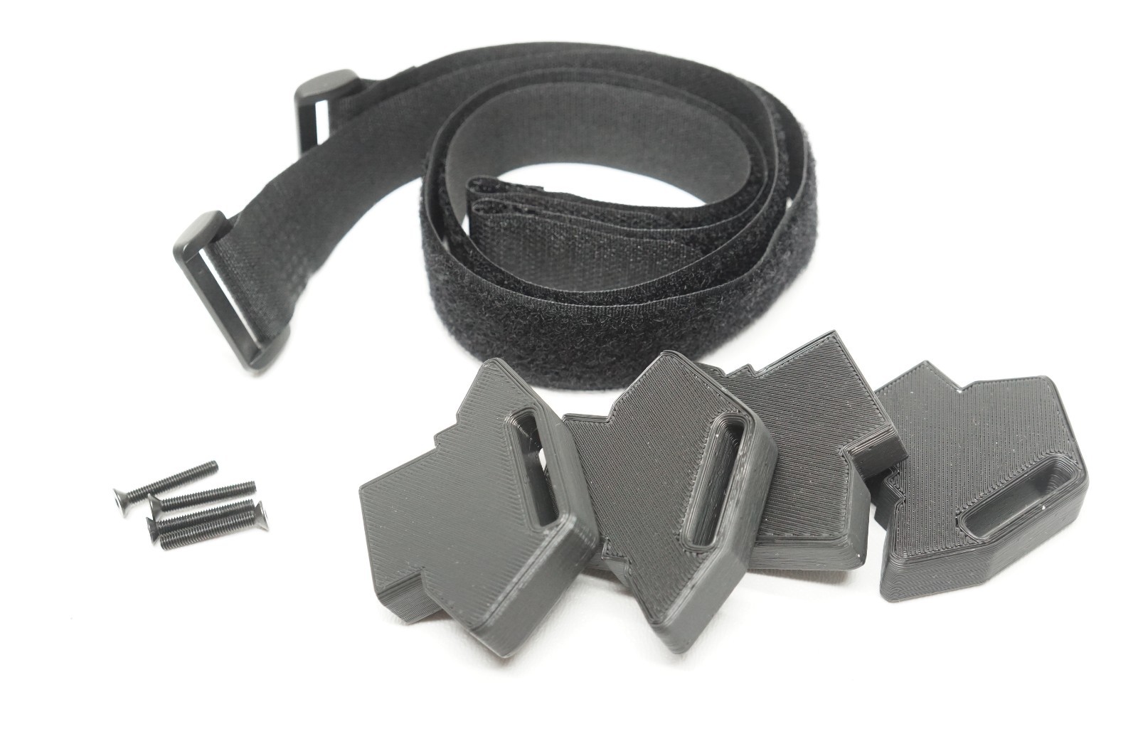 Battery Hold Down Mounts / Straps - Compatible w/ Traxxas XMAXX XRT & Sandcar