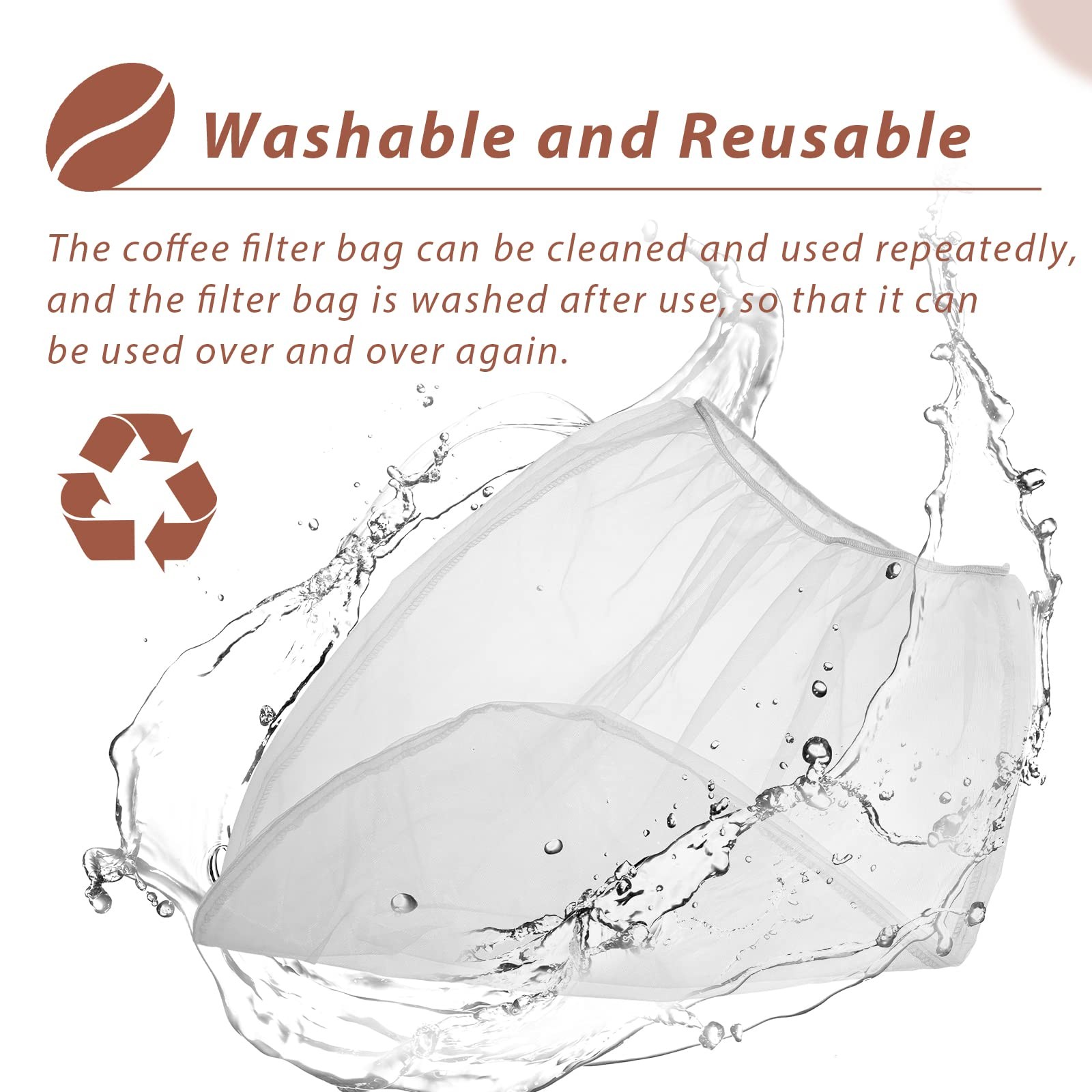 Cold Brew Coffee Filter Bag Compatible With Toddy Cold Brew System Strainer B...