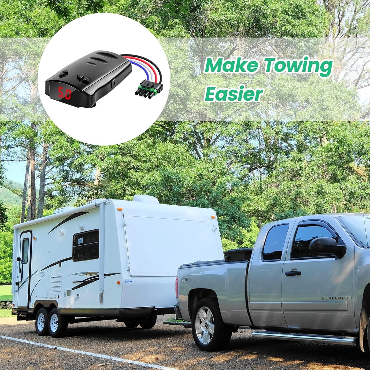 Trailer Brake Controller, Time-Delay Brake Controller Axle Trailers,Protection
