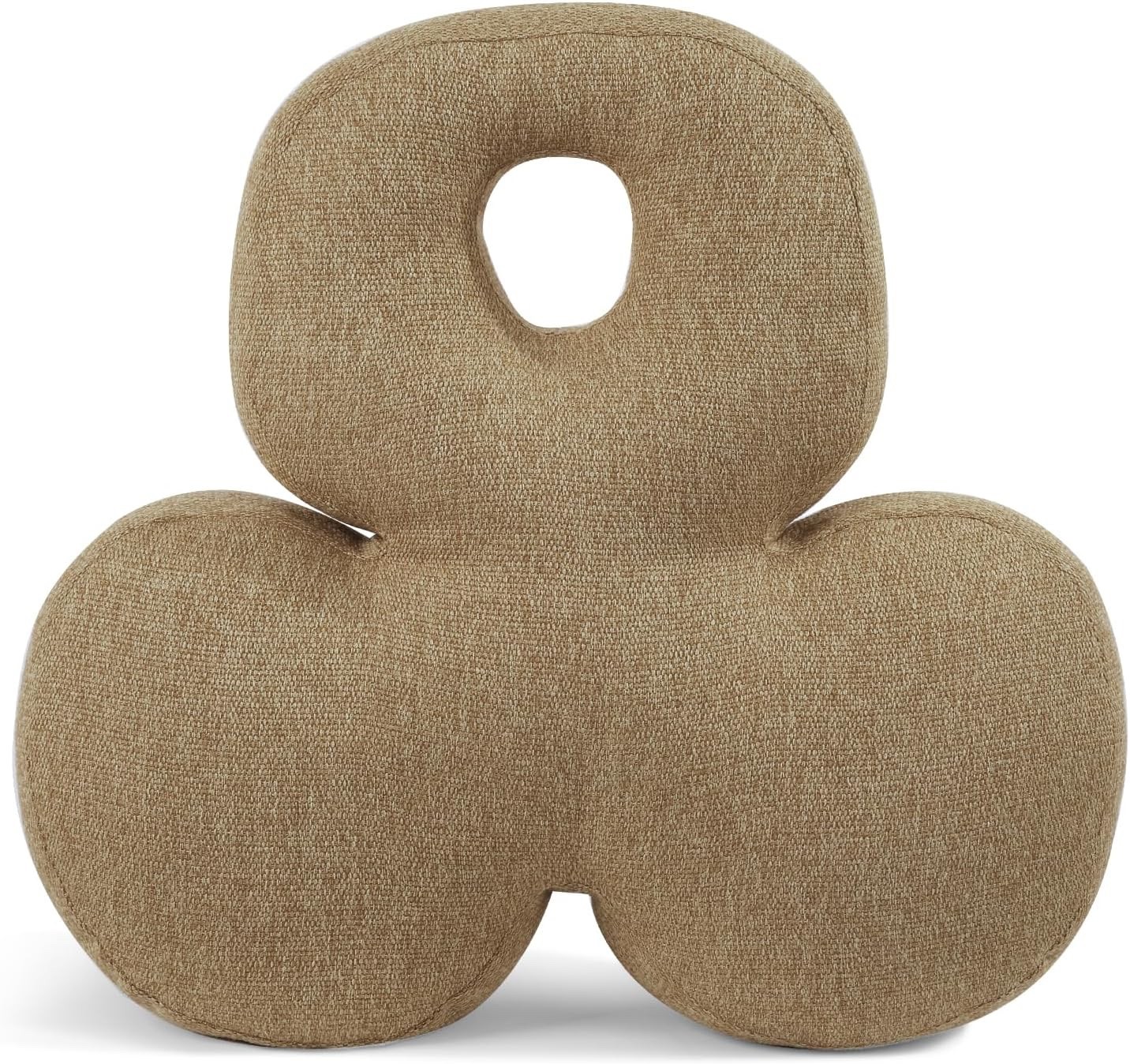Reading Bed Rest Pillows, Original Linen with Shredded High Density Foam Chai...