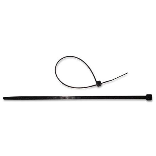Tatco Nylon Cable Tie - Black - 1000 Pack (22600)