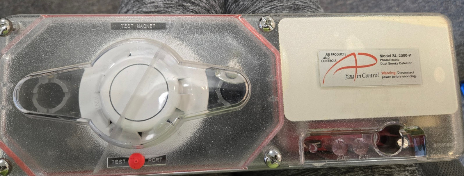 APC SL-2000-P   4 Wire Conventional Duct Smoke Detector