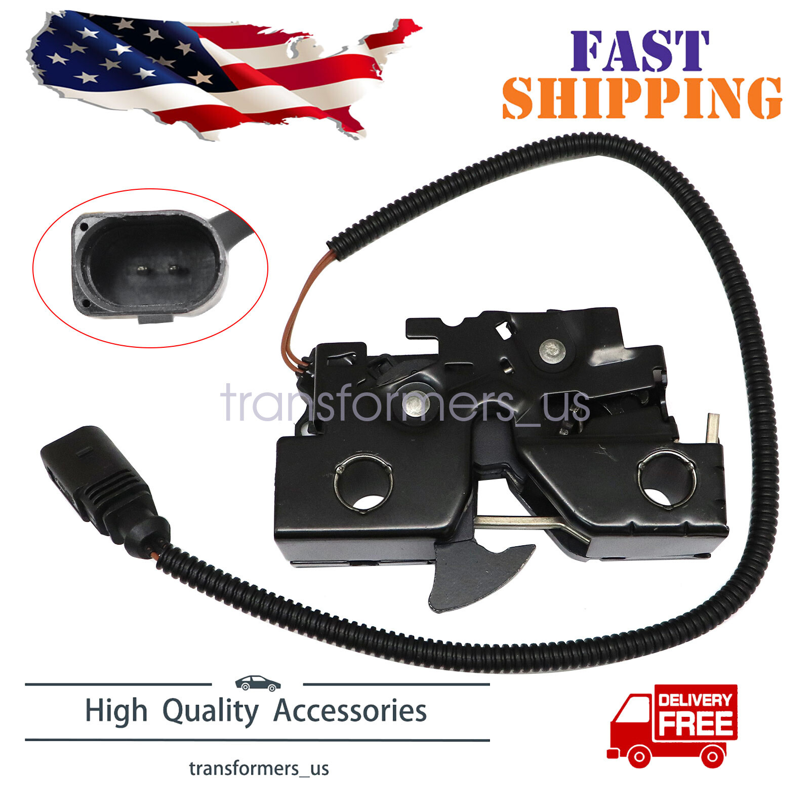 For Volkswagen Jetta Hood Lock Latch Bonnet Catch 2019 2020 2022 2023
