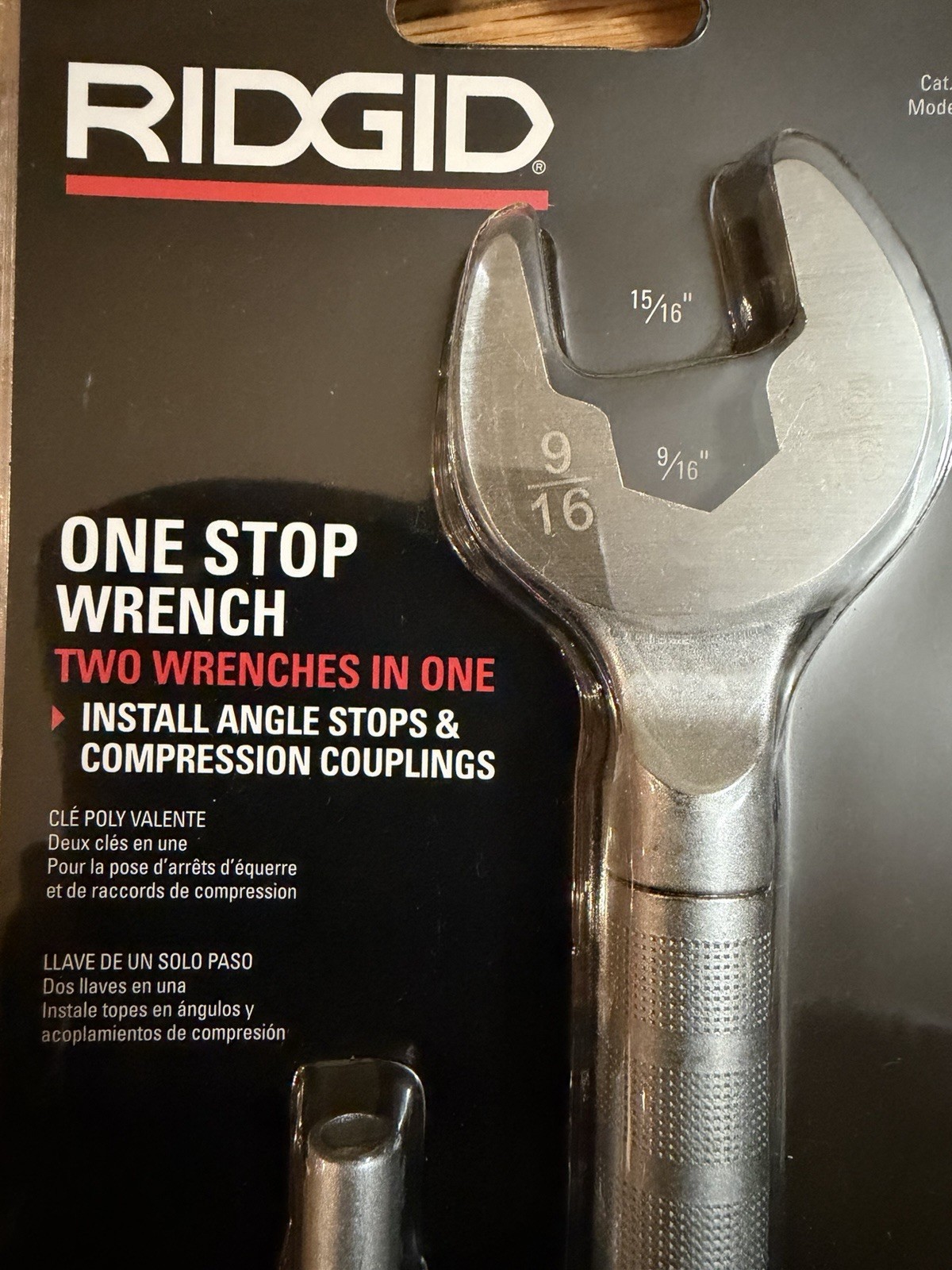 10 RIDGID ONE STOP WRENCH 27023