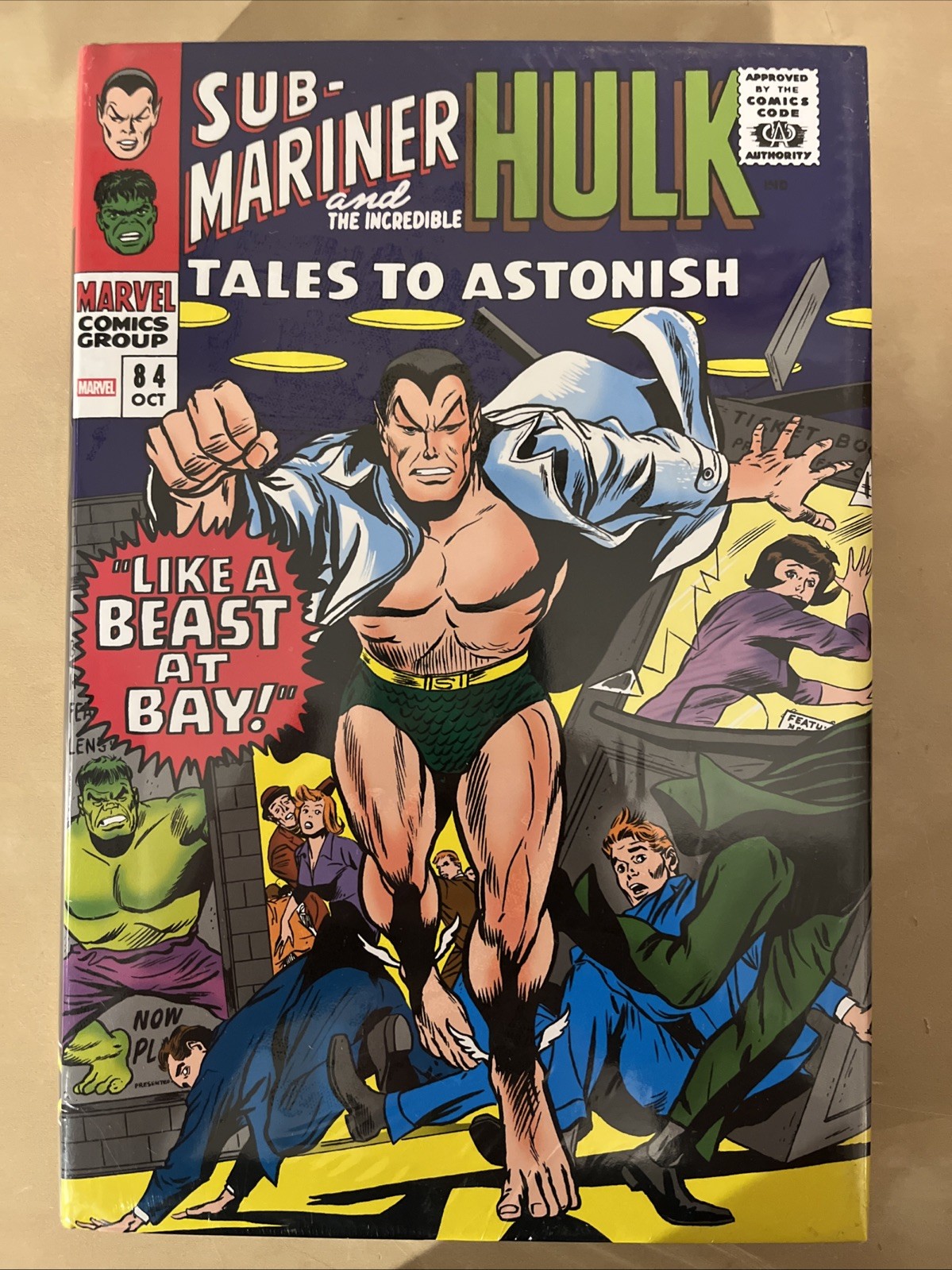 Marvel Comics ‘Namor the Sub-Mariner Omnibus Vol. 1’ (2025) DM Variant Cover