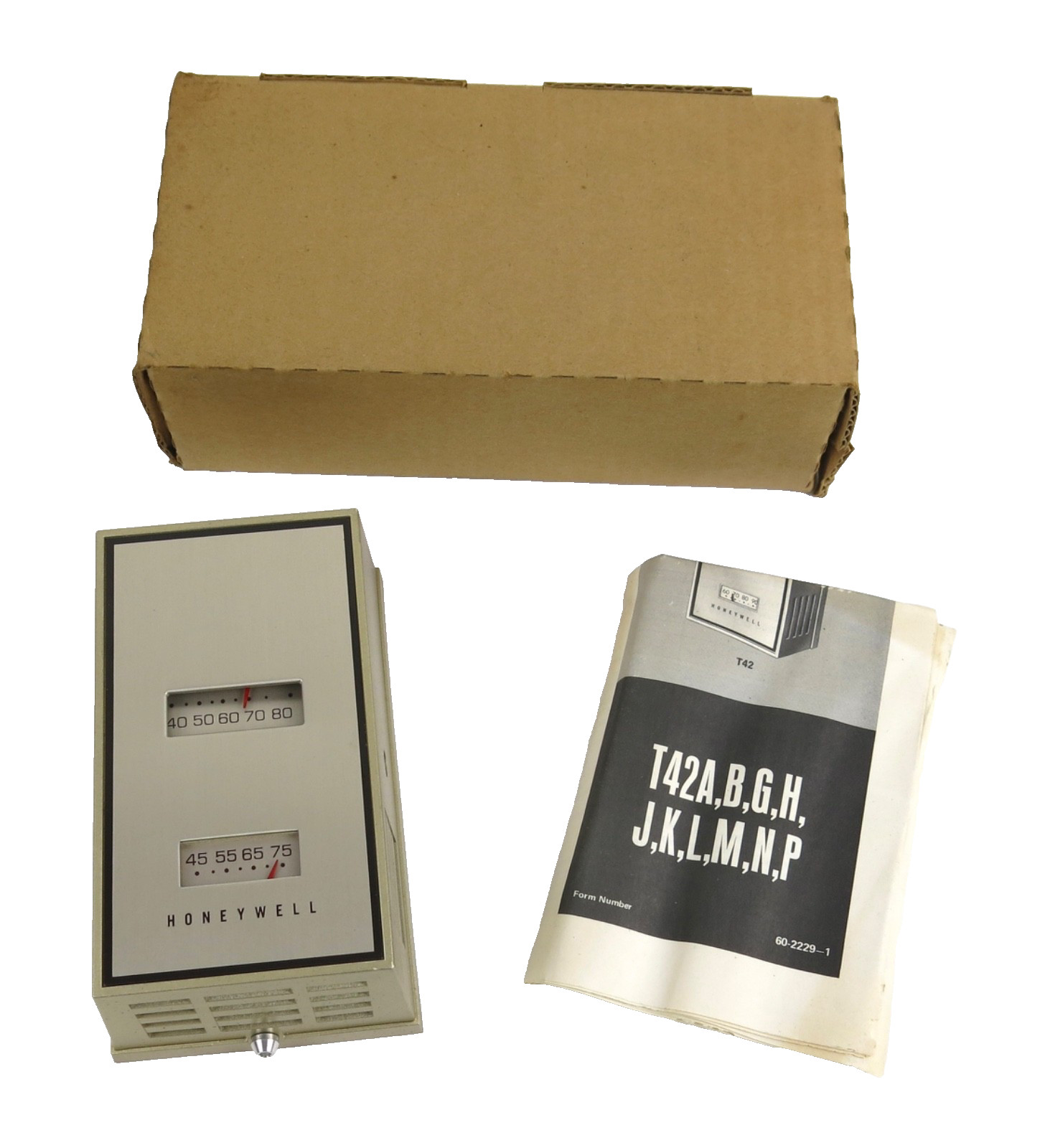 Vintage Honeywell T42A 1052 Thermostat - New Old Stock
