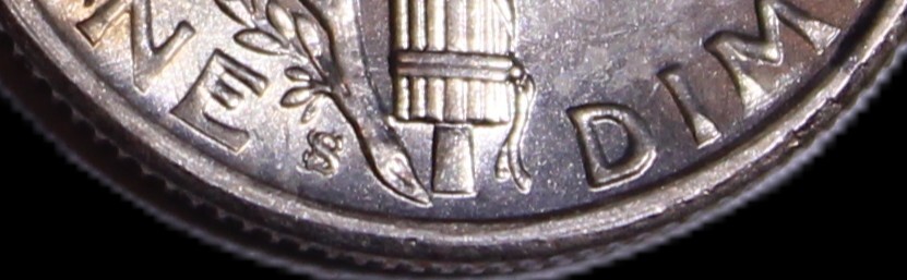 1943-S/S 10C Mercury Dime FS-501 RPM- S/S -LAH 137