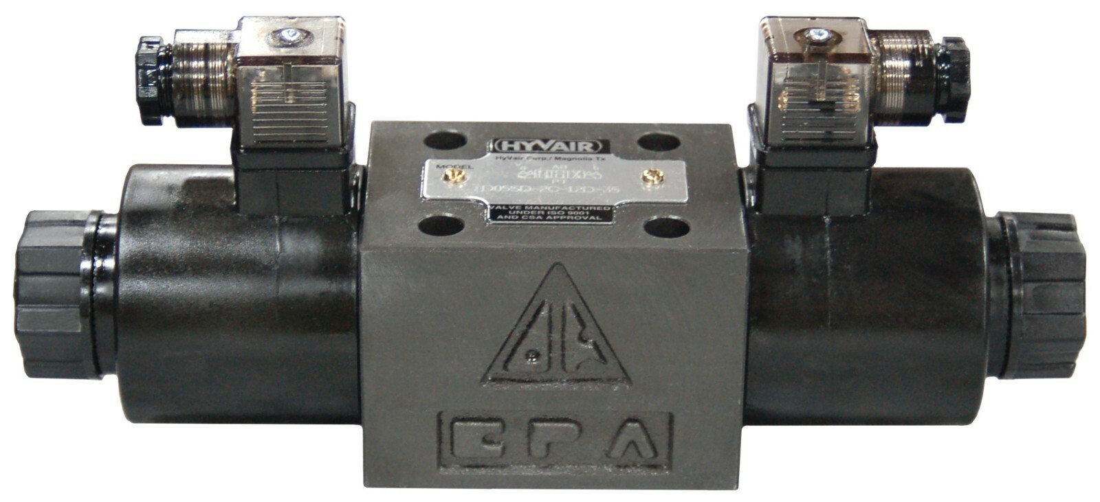 HYVAIR D05 VALVE D05SD-2F-115A-35 DOUBLE SOLENOID HYDRAULIC