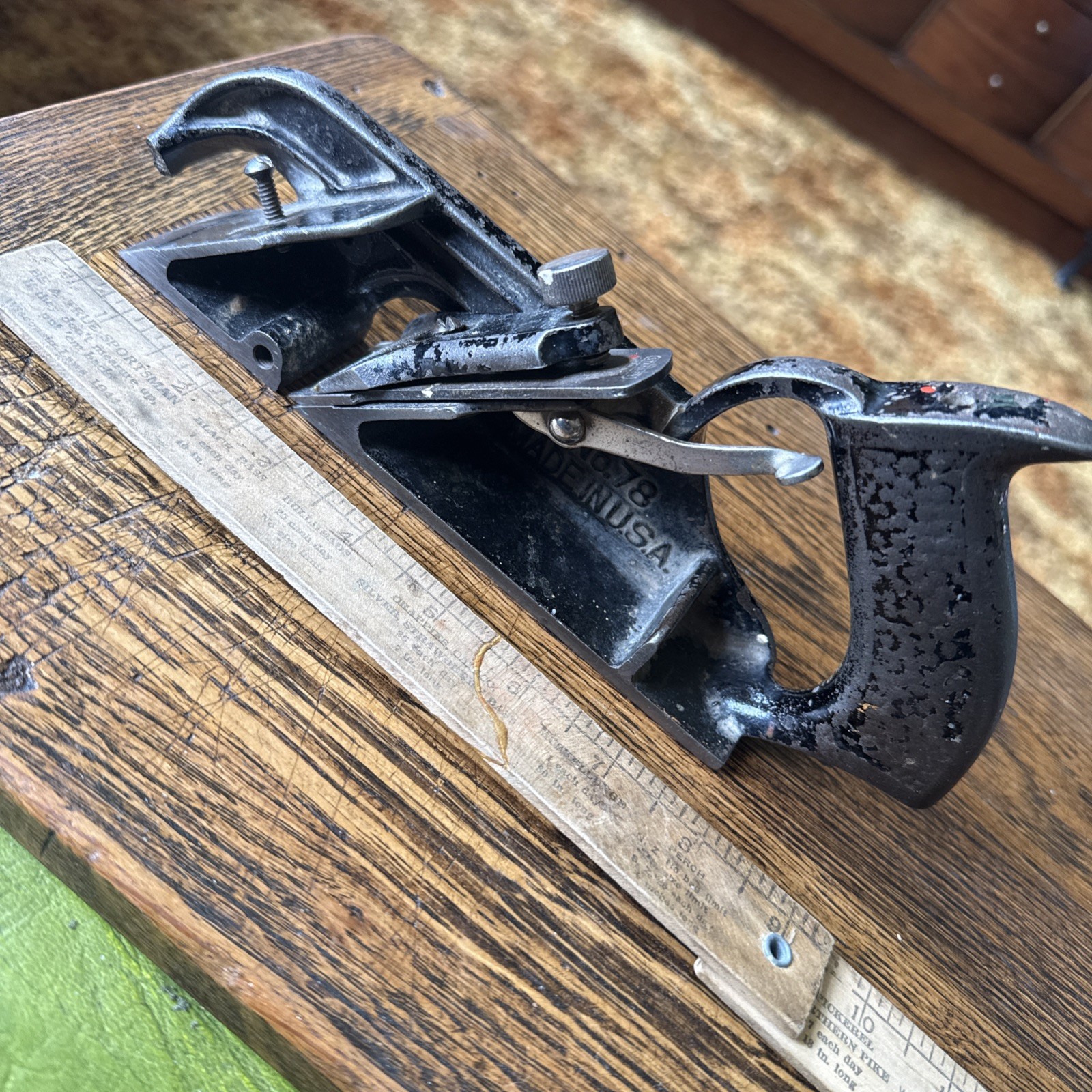 Vintage Stanley No 78 Duplex, Rabbet & Filletster Plane As Found See Pics