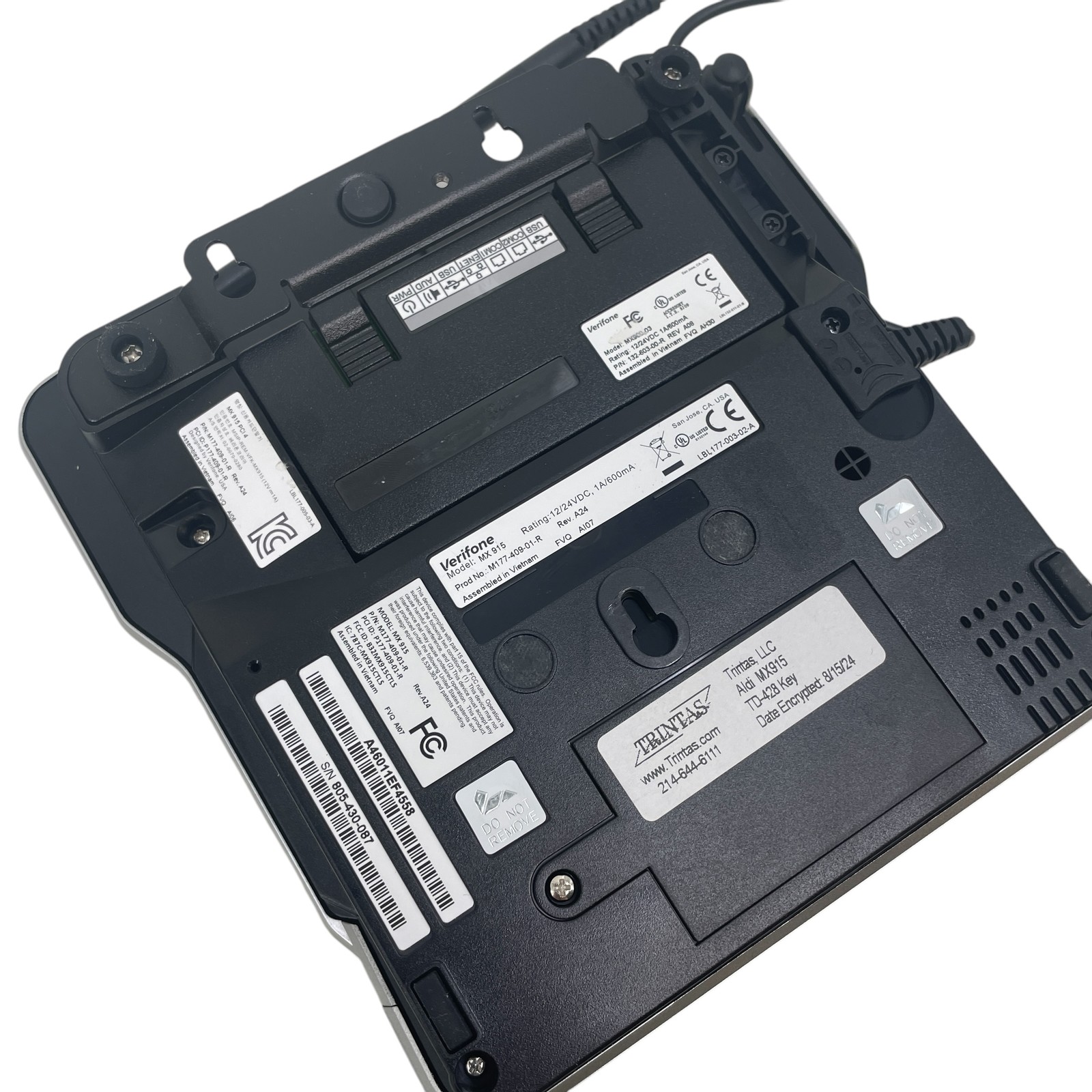 LOT OF 12 VeriFone Credit Card Terminal Model MX915 #L0967 (AR)