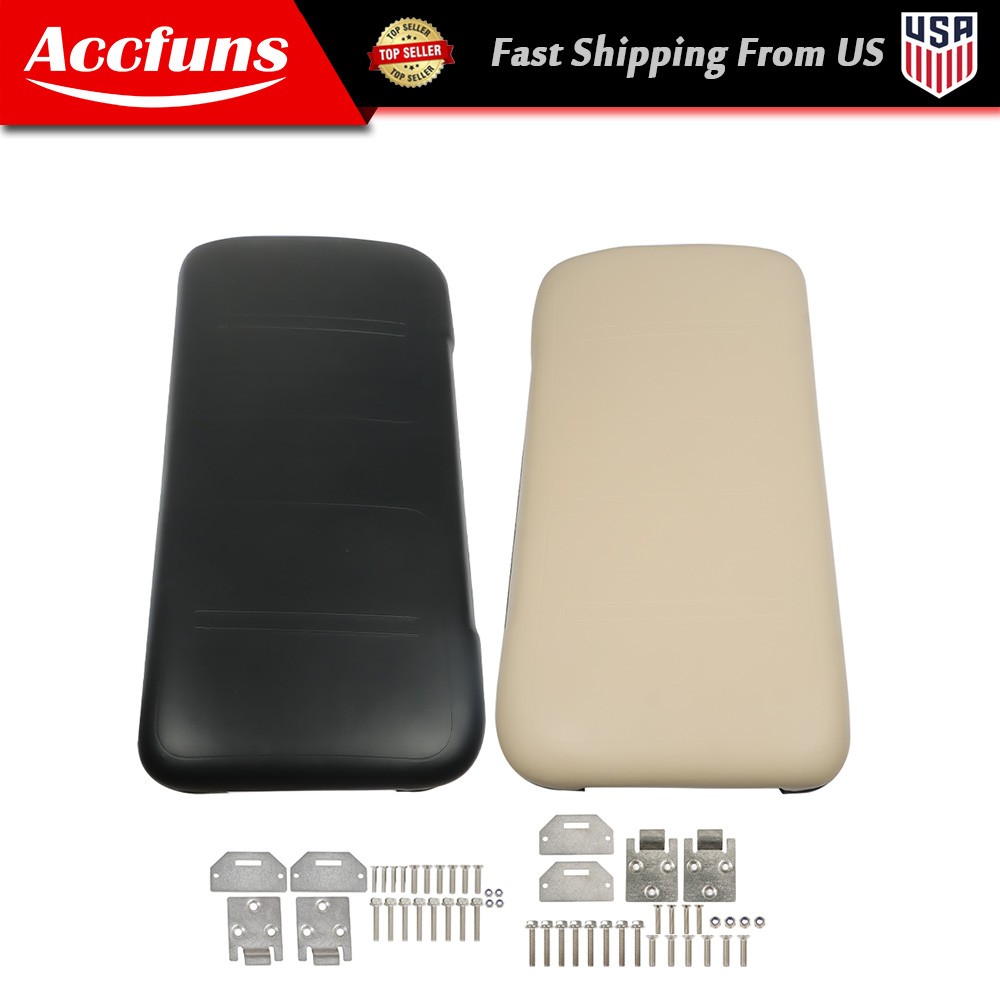 Front Seat Bottom Tan Golf Cart For EZGO Medalist TXT 1994-2013 Hardware Incl.