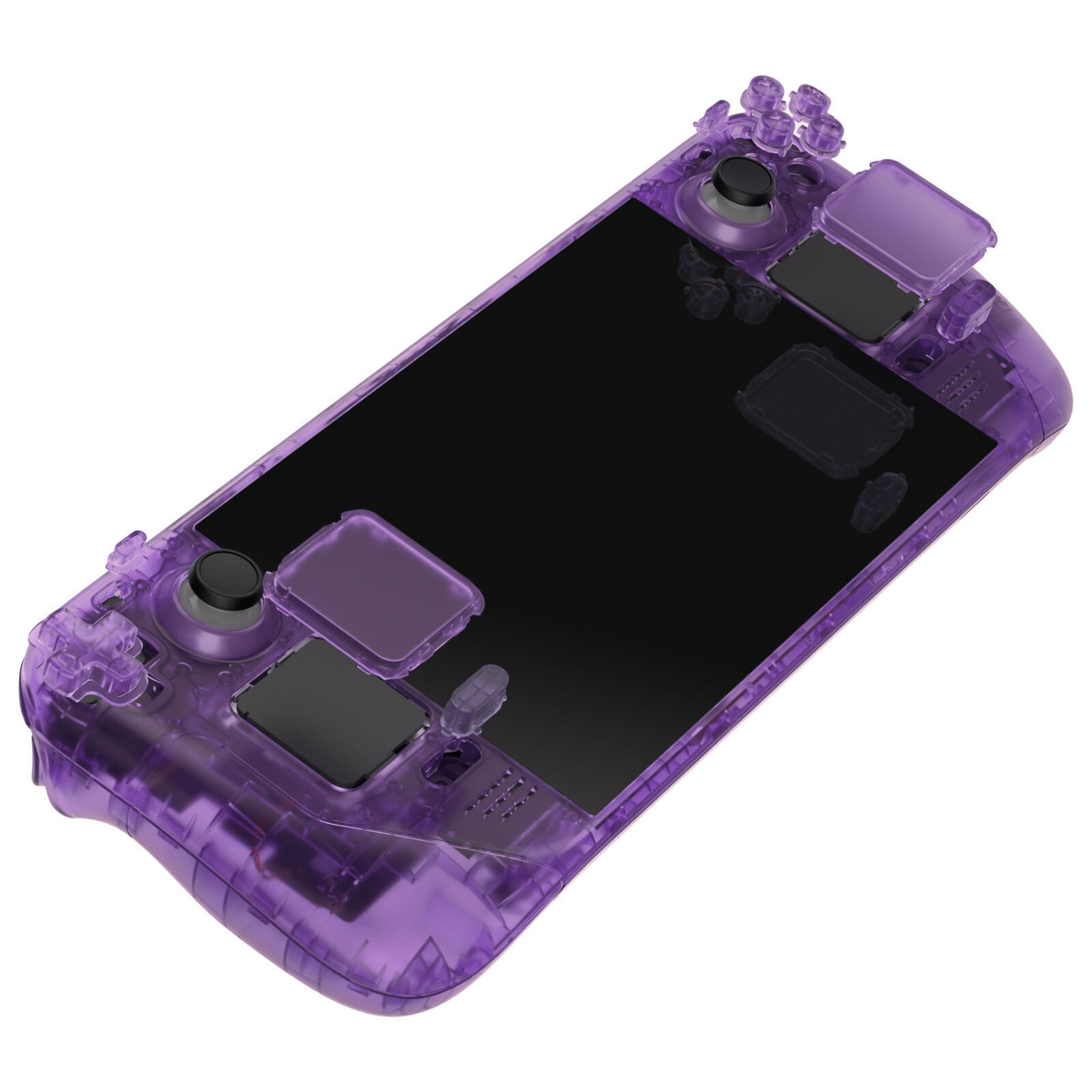 Faceplate Back Plate Buttons Replacement Housing Shell for Steam Deck Console
