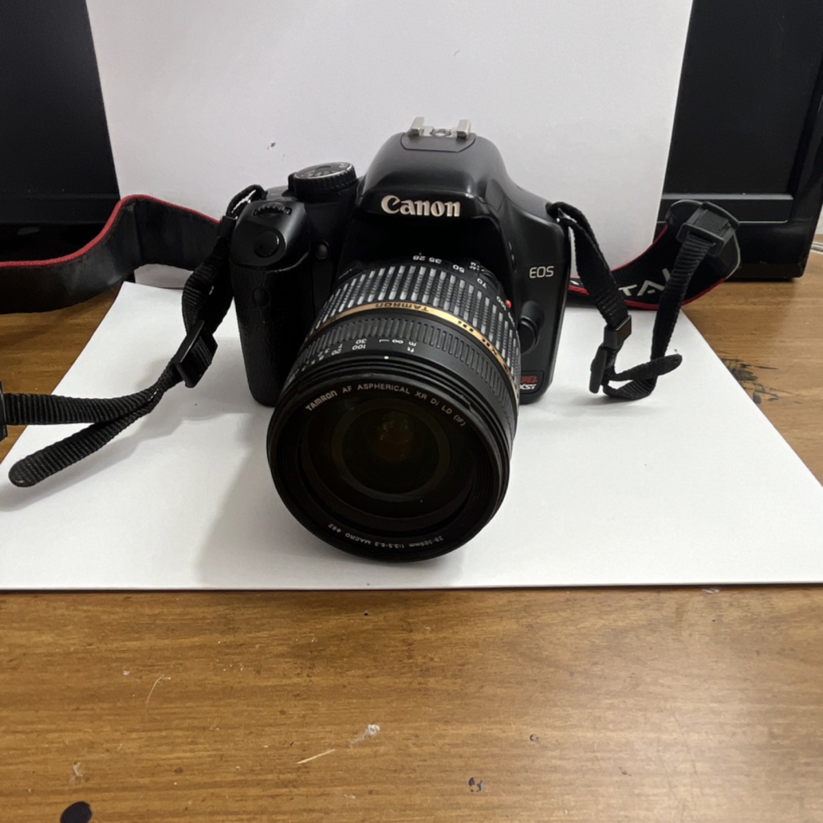 Canon EOS Rebel XSi Camera Bundle with Tamron Lens & Pentax Bag, Black