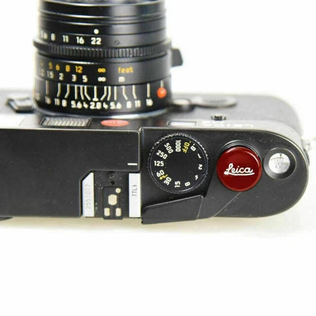 For Leica Soft Release Button Red HOT