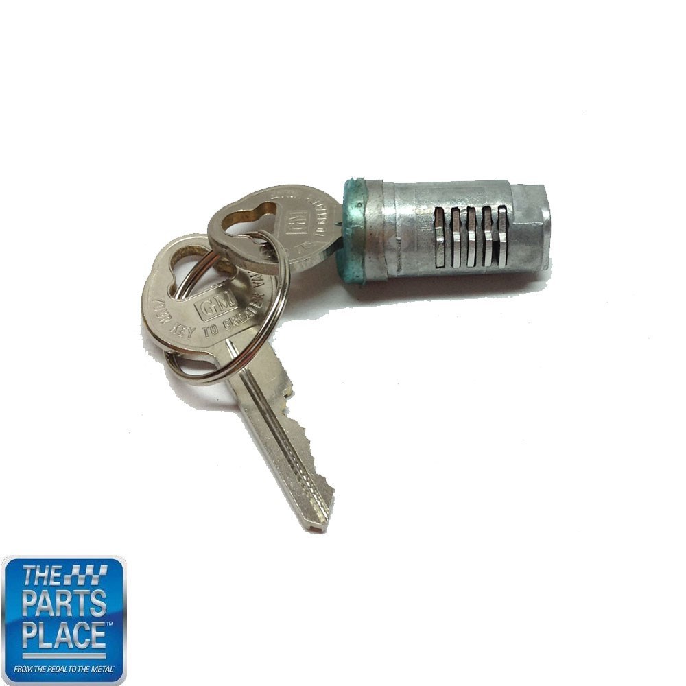 1956-70 GM Cars Glove or Console Box Tumbler Lock Cylinder w/ OE Style Keys 146A