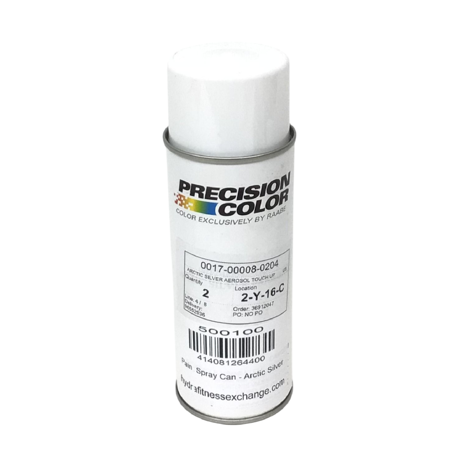 Life Fitness Elliptical Arctic Silver Aerosol Touch up 0017-00008-0204