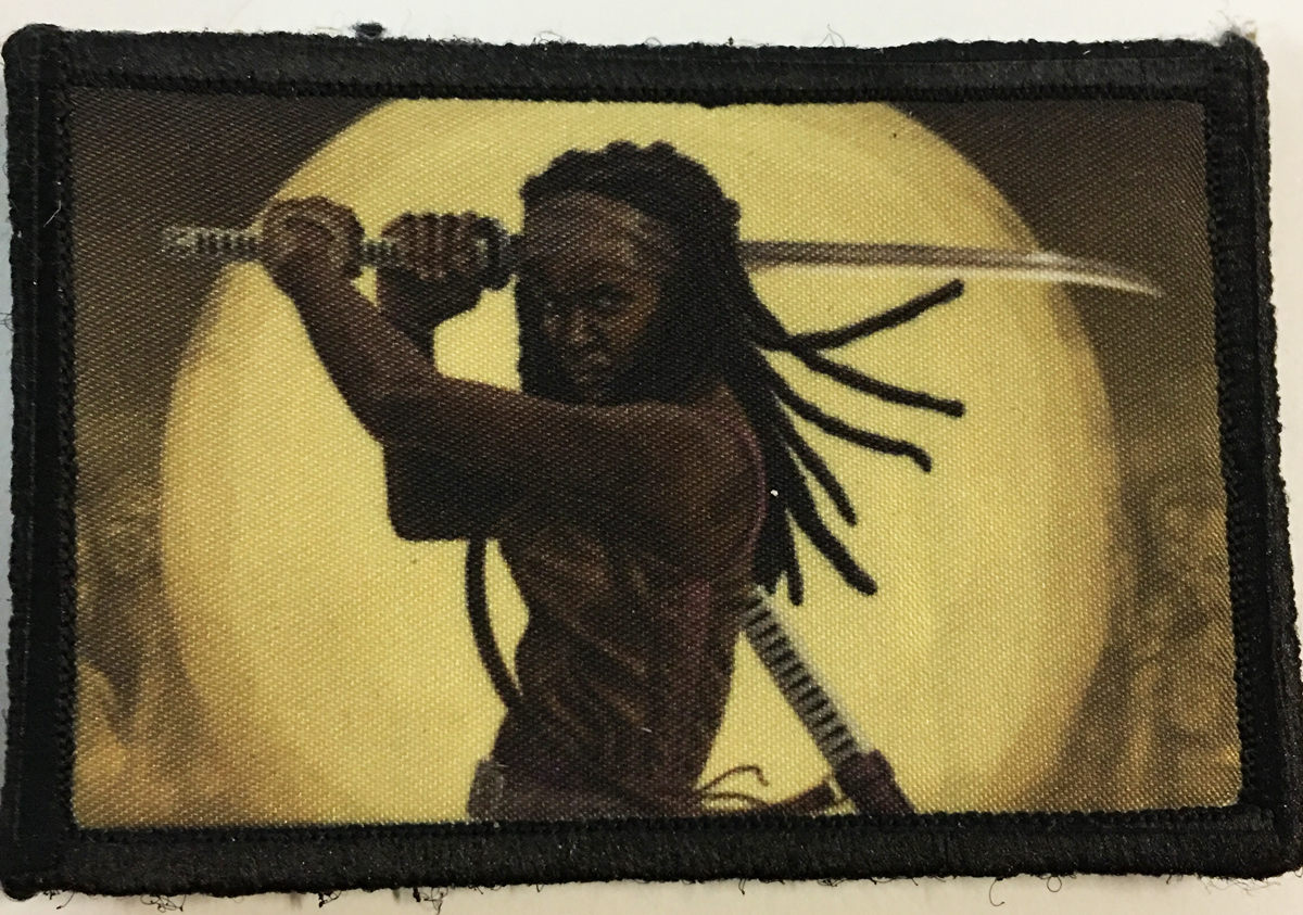 Ronin Samurai Morale Patch Tactical Military Army Badge Hook Loop Flag USA
