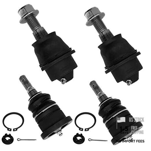 4 PC Front Upper/Lower Replacement Ball Joint Kit FITS Escalade, Avalanche,