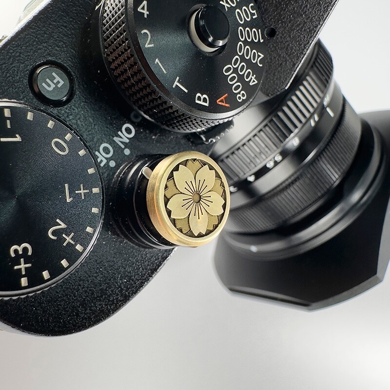 Camera Retro Shutter Button Upscale and Delicate brass material Shutter Release