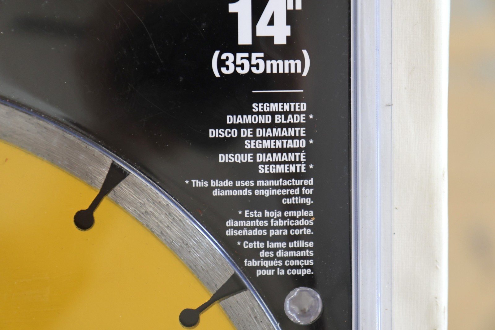 DeWalt 14" Wet Segmented Diamond Circular Saw Blade DWA47421
