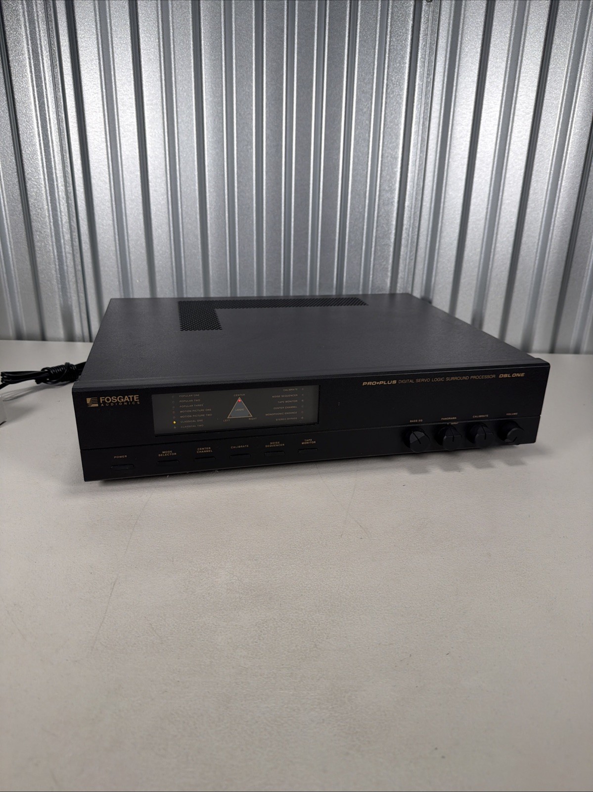 Fosgate Audionics Pro Plus Surround Processor DSL ONE - No Remote