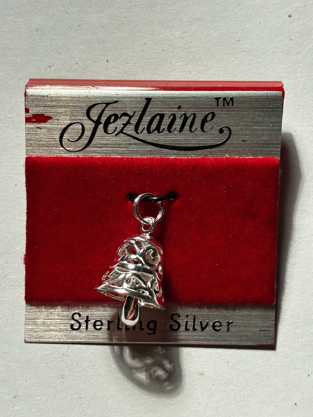 Jezlaine Sterling Silver Bell Charm Pendant