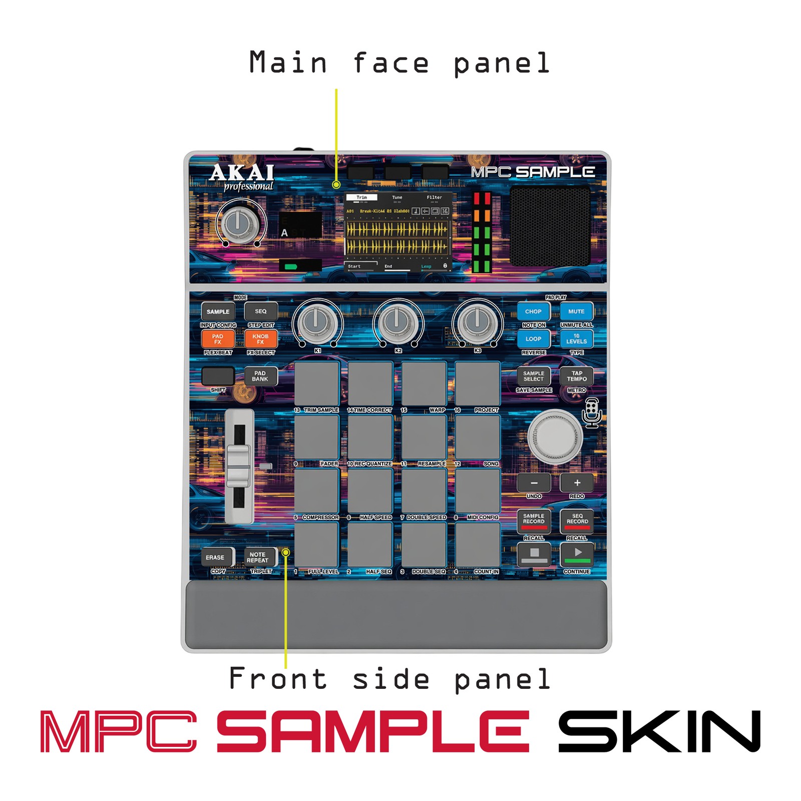 Akai MPC Sample Skin / design7_AB2