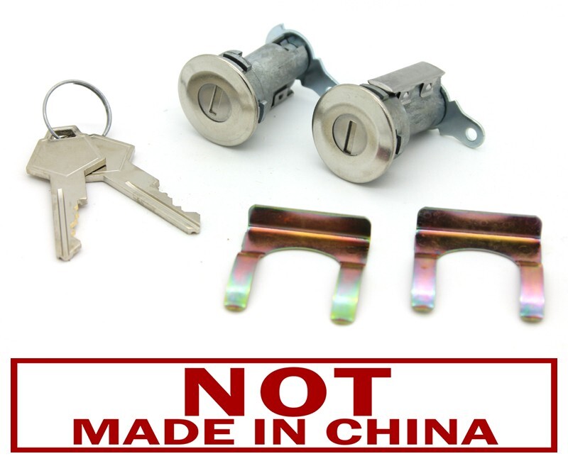 NEW Lockcraft Door Lock Cylinder Set w/Keys FITS LISTED CHRYSLER PLYMOUTH MODELS