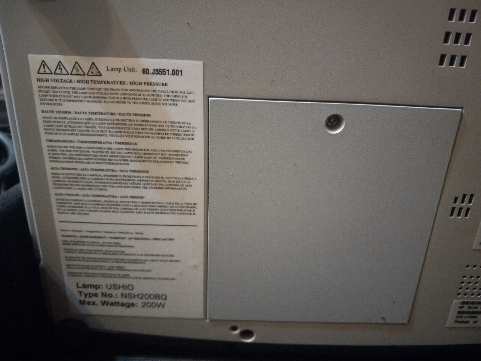 HP Projector