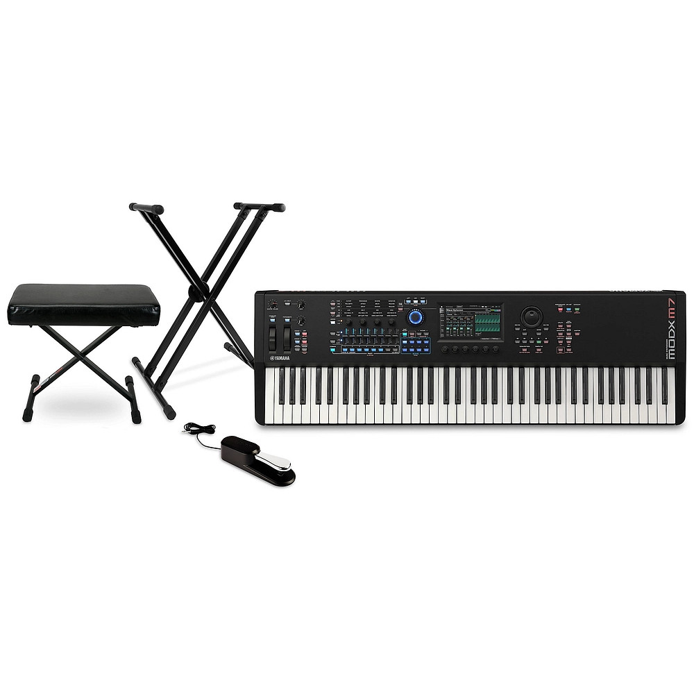 Yamaha MODX M7 76Key Synthesizer Essentials Bundle