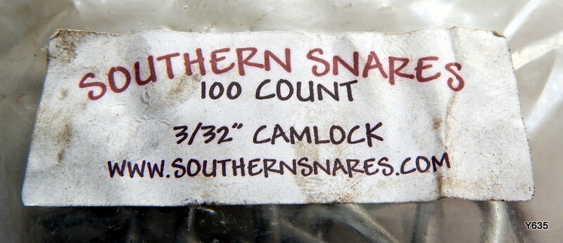 24 QTY Silver Southern Snares 3/32" cable swivels
