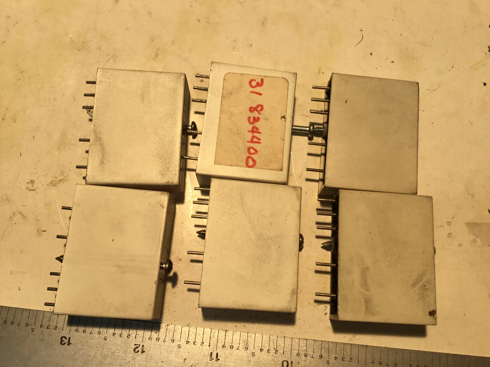 6 pc OPTO 22 IDC5 Solid State Relay Salvage (167)