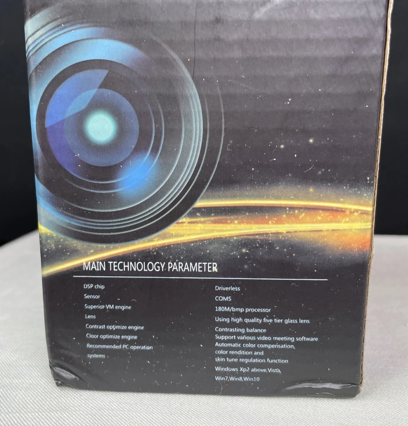 MAIN TECHNOLOGY PARAMETER Webcam Digital High Definition
