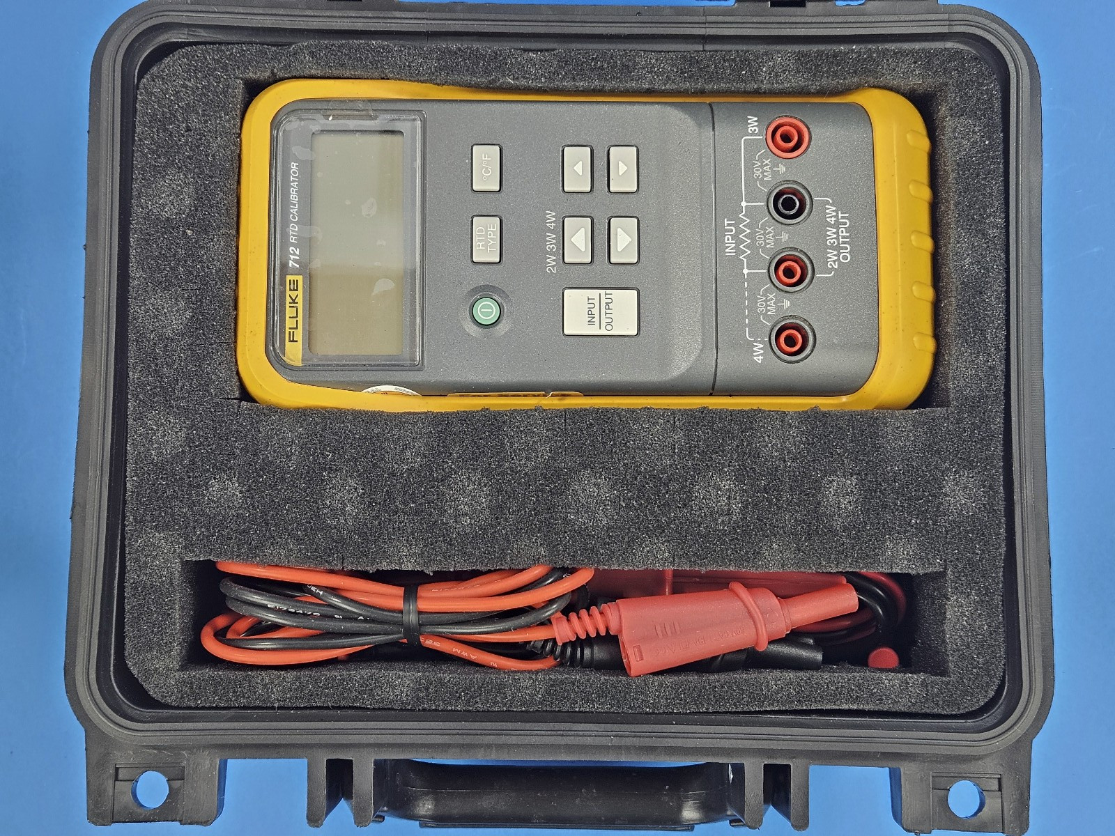 Fluke 712 RTD Termperature Calibrator Meter