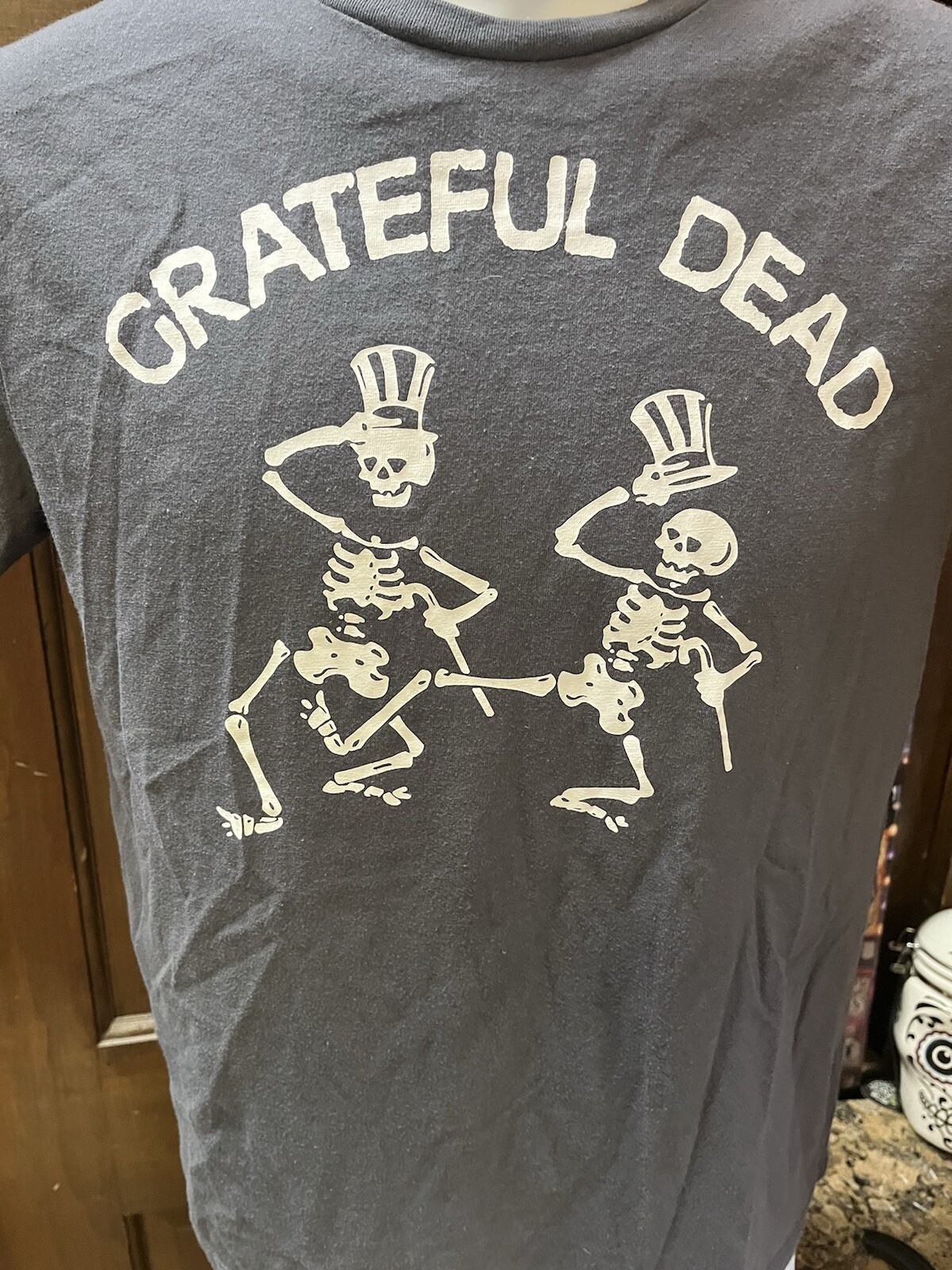 GRATEFUL DEAD Dancing Skeletons Licensed Rock T-Shirt. (Ladies) LG 12/14
