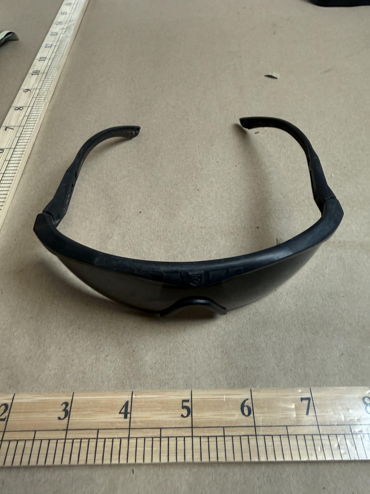 Revision Tactical Sunglasses Black Wraparound Safety Shooting Glasses Eye Pro