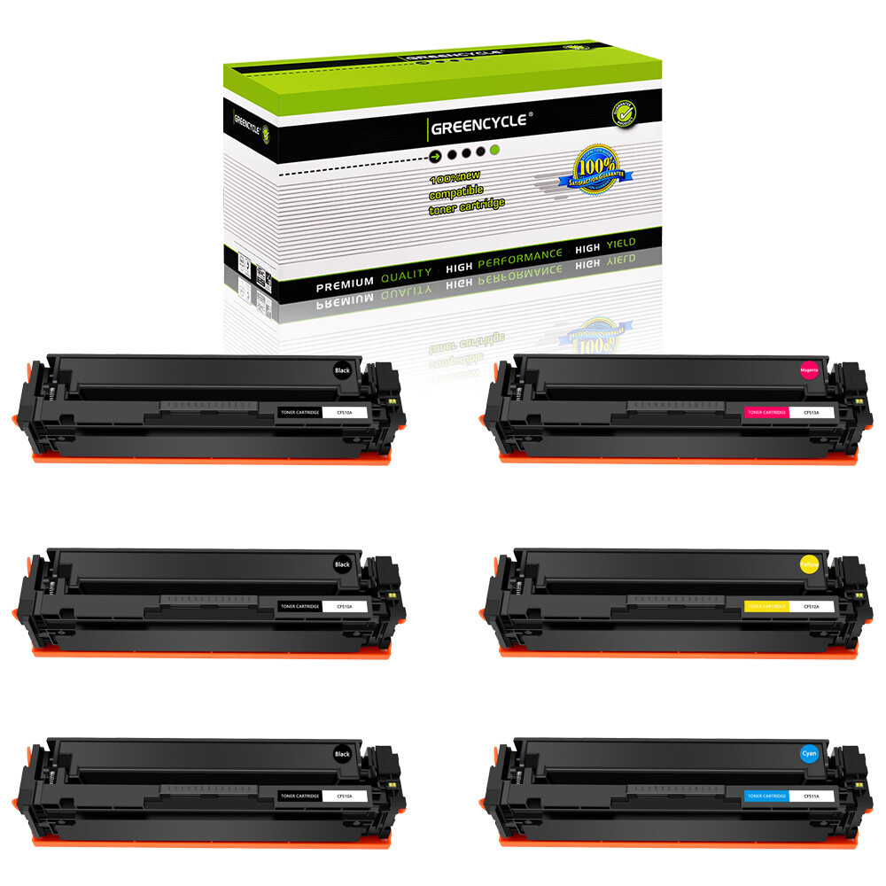 Toner Cartridge Fits for HP 204A CF510A - CF513A M154 M154a M154nw MFP M181 LOT