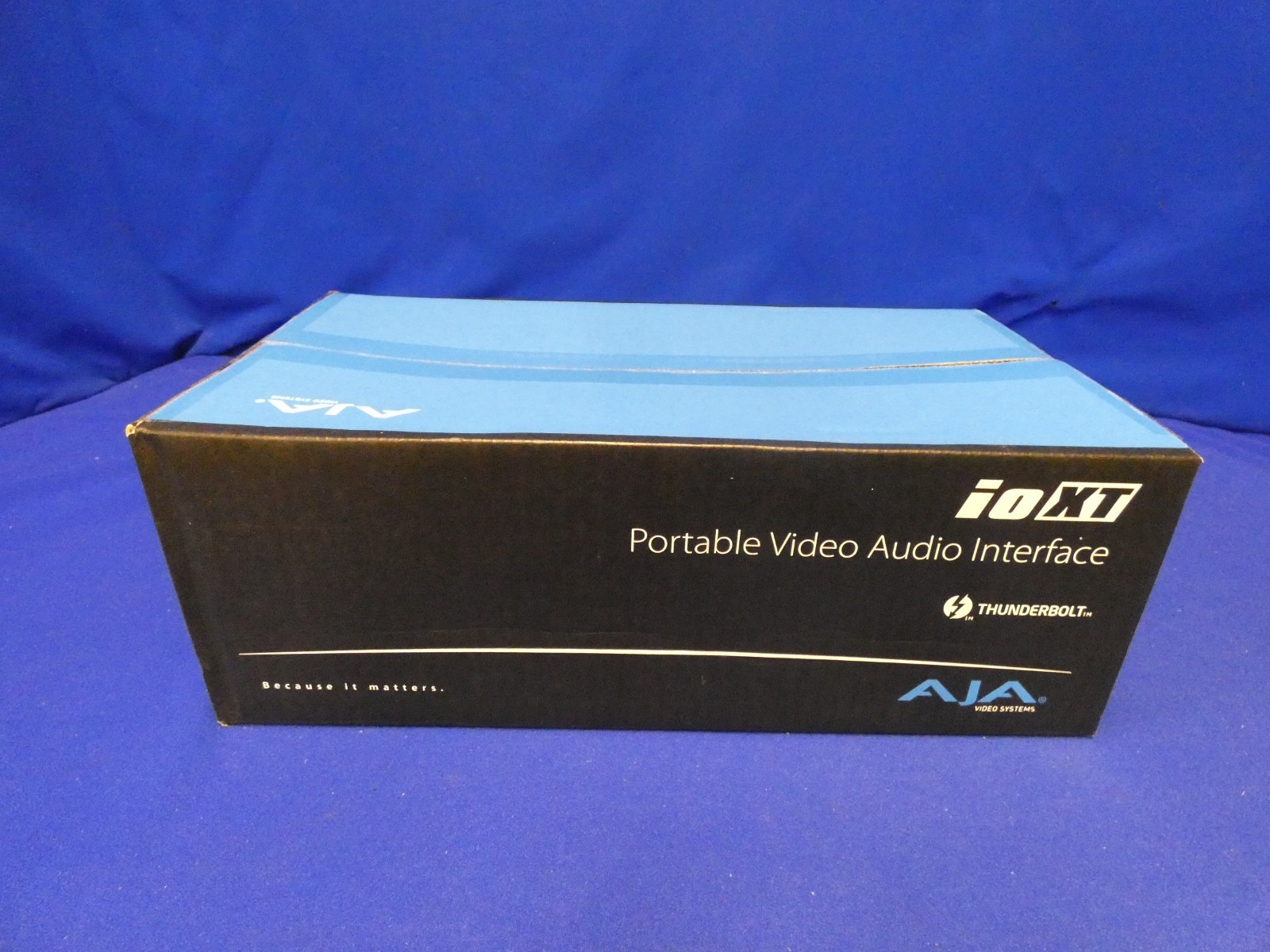 AJA IO-XT Portable Video and Audio Capture/Playback Interface, New-Sealed Box