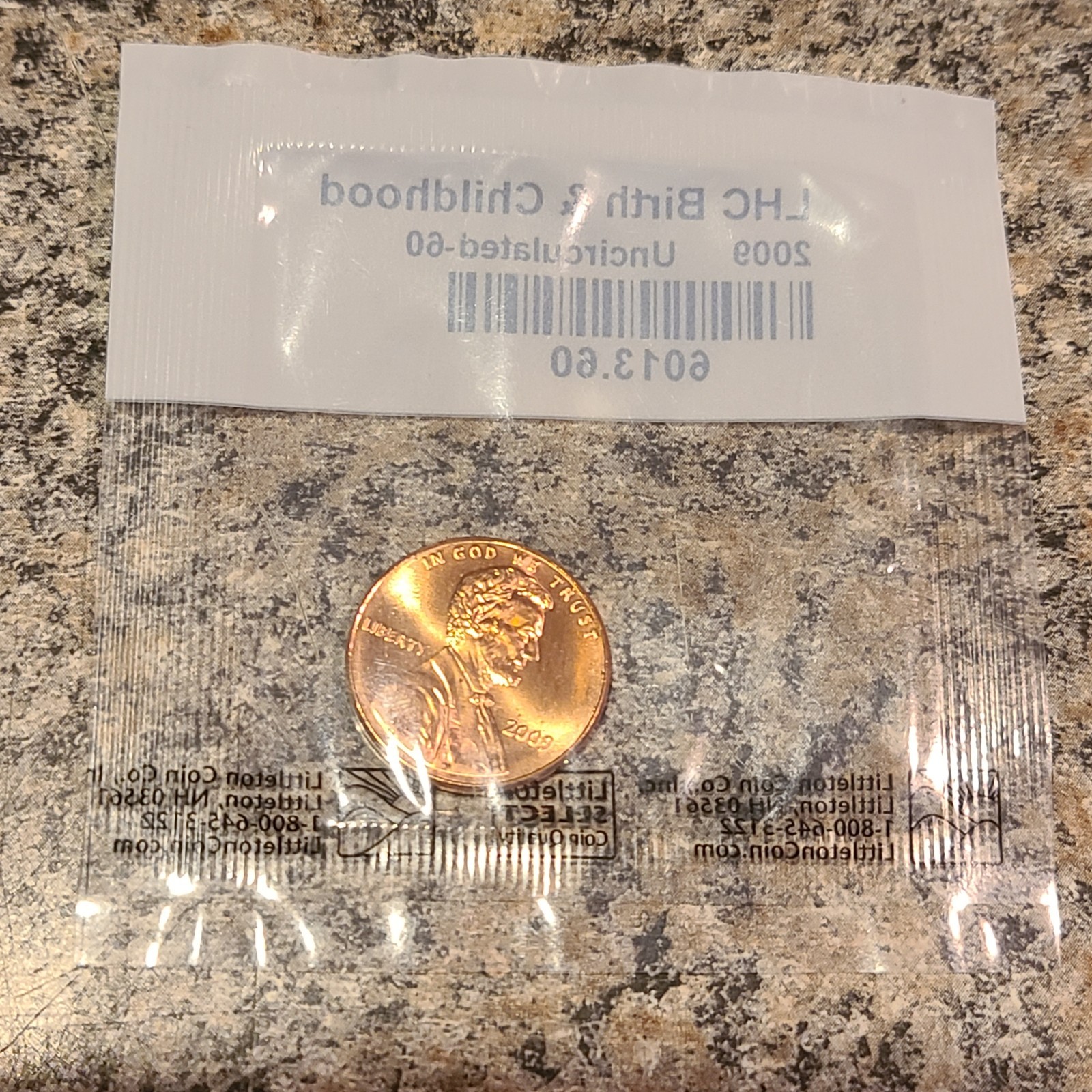 2009 Birth And Childhood Home Lincoln Bicentennial Cent Penny (B)