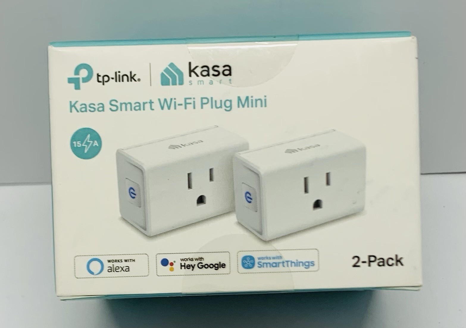 TP-Link: Kasa Smart Wi-Fi Plug Mini Model EP10P2 2 Pack NEW