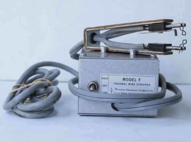 Vintage Western Electric Model F Thermal Wire Stripper Works Great