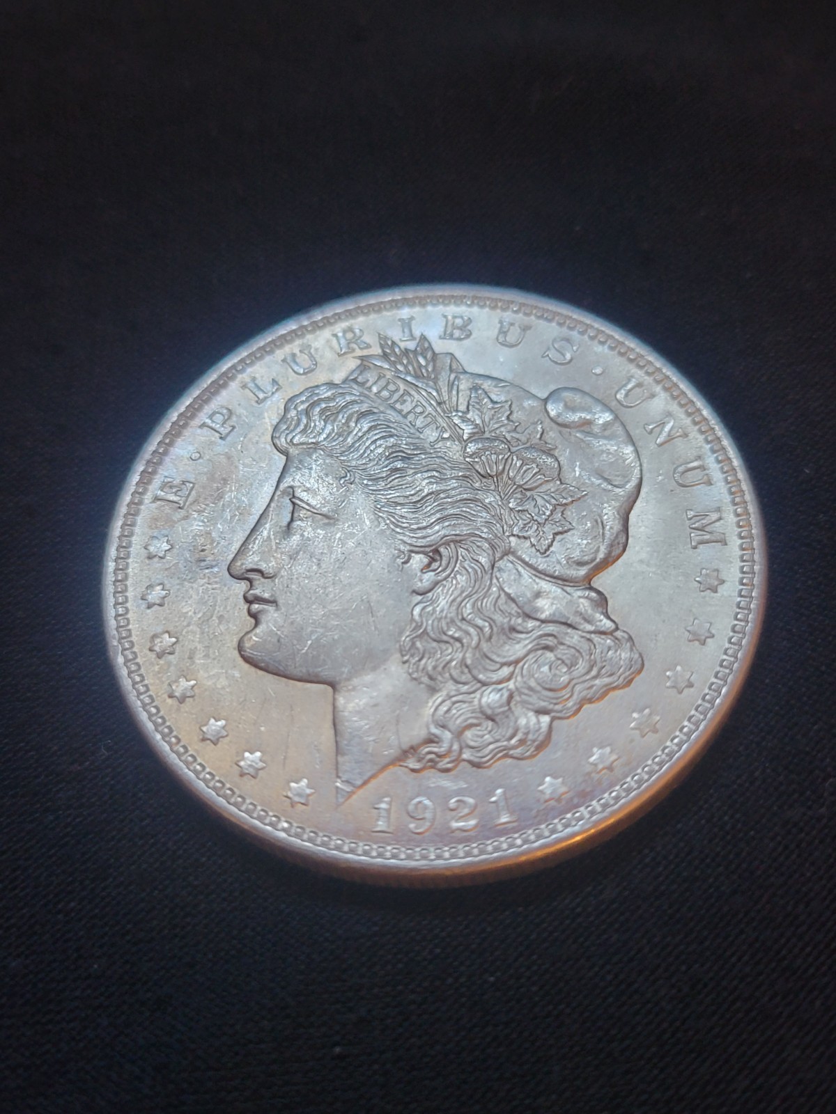 1921-P Morgan Silver $1 Dollar - (Gem)
